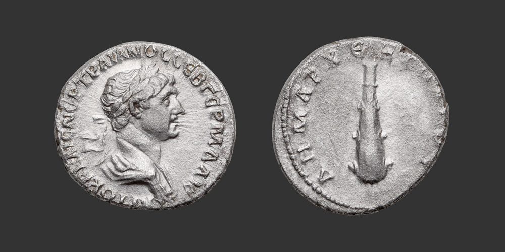 Odysseus Numismatique Monnaies Romaines Provinciales CÉSARÉE DE CAPPADOCE - TRAJAN • Drachme
