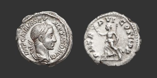 Odysseus Numismatique Monnaies Romaines Impériales ALEXANDRE SÉVÈRE • Denier