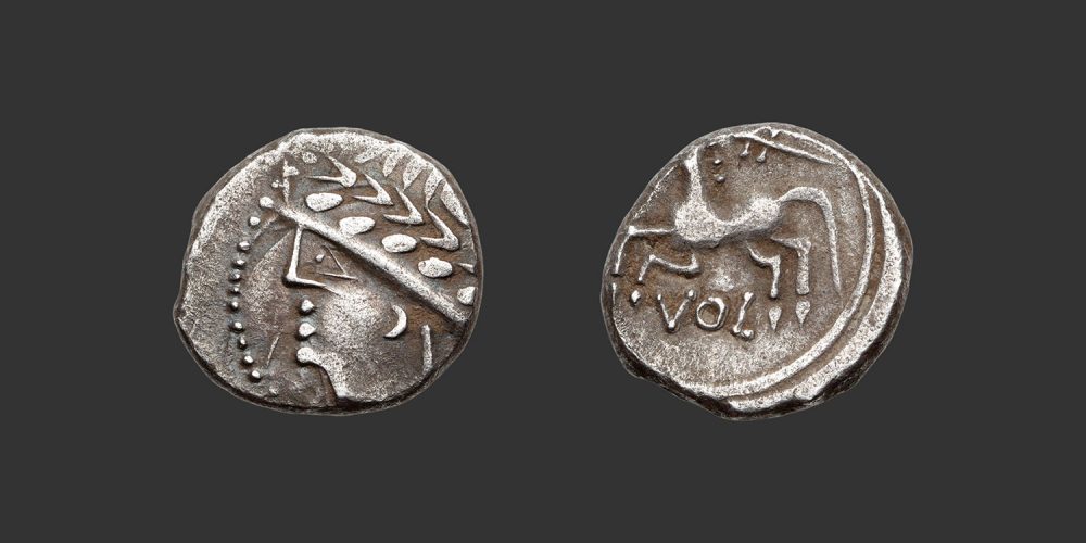 Odysseus Numismatique Monnaies Celtiques Gauloises ALLOBROGES • Quinaire