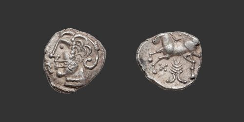 Odysseus Numismatique Monnaies Celtiques Gauloises AMBIENS • Quinaire