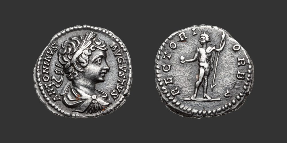 Odysseus Numismatique Monnaies Romaines Impériales CARACALLA • Denier
