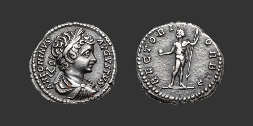 Odysseus Numismatique Monnaies Romaines Impériales CARACALLA • Denier