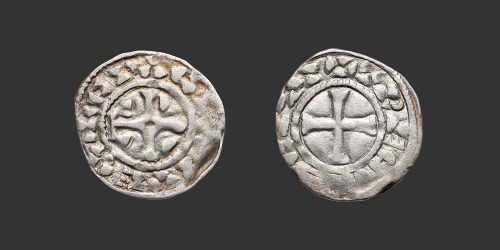 Odysseus Numismatique Monnaies Féodales CHARLES III LE SIMPLE - TROYES • Obole