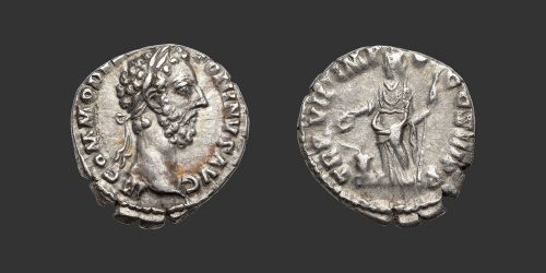 Odysseus Numismatique Monnaies Romaines Impériales COMMODE • Denier