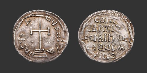 Odysseus Numismatique Monnaies Byzantines CONSTANTIN VI & IRÈNE • Miliarésion