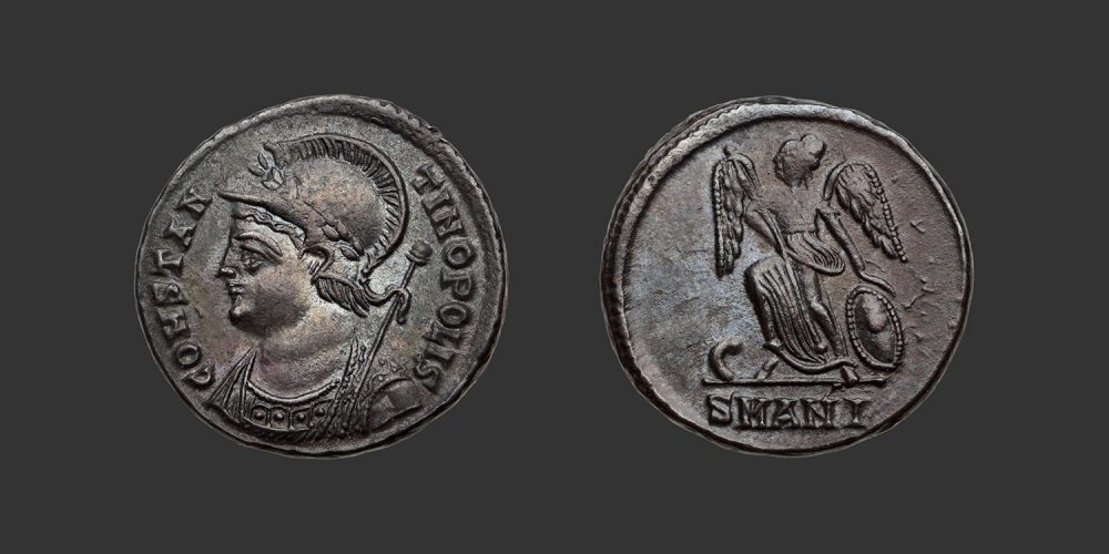 Odysseus Numismatique Monnaies Romaines Impériales CONSTANTIN Ier - CONSTANTINOPOLIS • Nummus