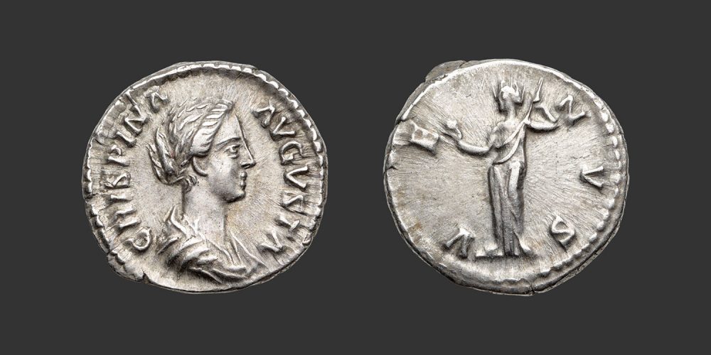 Odysseus Numismatique Monnaies Romaines Impériales CRISPINE • Denier