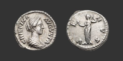 Odysseus Numismatique Monnaies Romaines Impériales CRISPINE • Denier