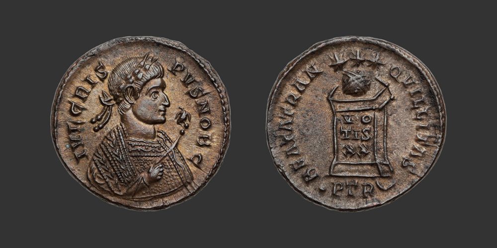 Odysseus Numismatique Monnaies Romaines Impériales CRISPUS • Nummus