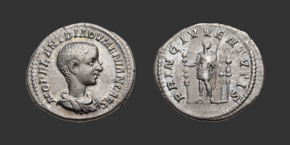 Odysseus Numismatique Monnaies Romaines Impériales DIADUMÉNIEN • Denier