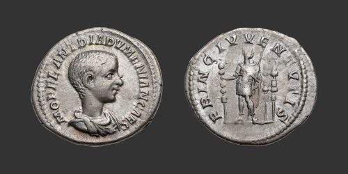 Odysseus Numismatique Monnaies Romaines Impériales DIADUMÉNIEN • Denier