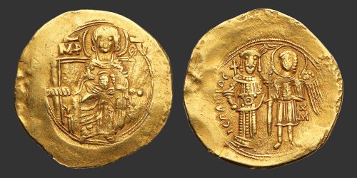 Odysseus Numismatique Monnaies Byzantines ISAAC II ANGE • Hyperpyron