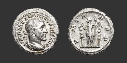 Odysseus Numismatique Monnaies Romaines Impériales MAXIMIN Ier THRACE • Denier