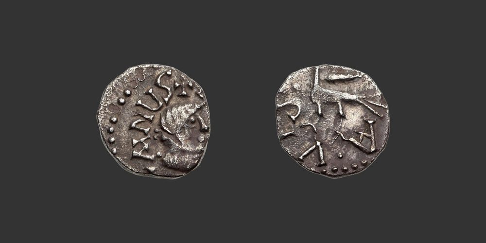 Odysseus Numismatique Monnaies Mérovingiennes MÉROVINGIENS - POITIERS • Denier