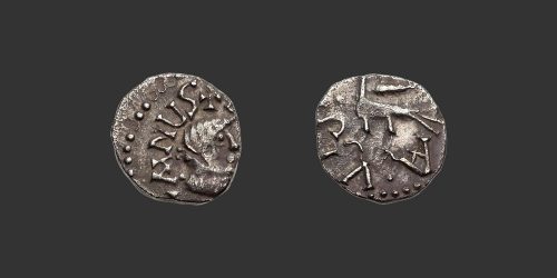 Odysseus Numismatique Monnaies Mérovingiennes MÉROVINGIENS - POITIERS • Denier