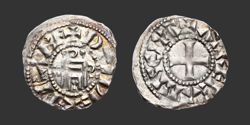 Odysseus Numismatique Monnaies Féodales ORLÉANS - HUGUES DE FRANCE • Denier