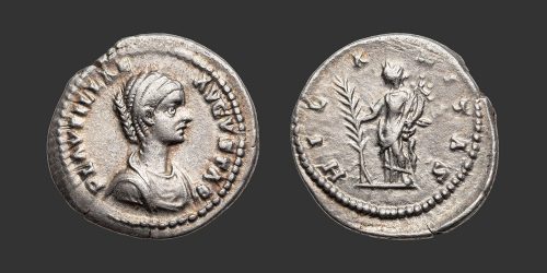 Odysseus Numismatique Monnaies Romaines Impériales PLAUTILLE • Denier