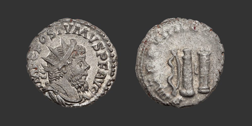 Odysseus Numismatique Monnaies Romaines Impériales POSTUME • Antoninien