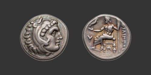 Odysseus Numismatique Monnaies Grecques ROYAUME DE MACÉDOINE - PHILIPPE III ARRHIDÉE • Drachme