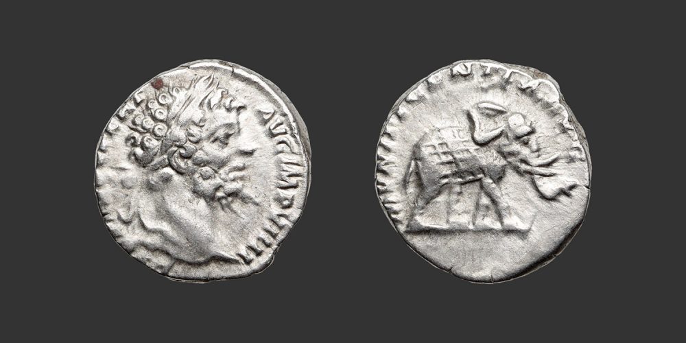 Odysseus Numismatique Monnaies Romaines Impériales SEPTIME SÉVÈRE • Denier