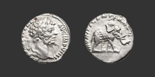 Odysseus Numismatique Monnaies Romaines Impériales SEPTIME SÉVÈRE • Denier