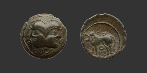 Odysseus Numismatique Monnaies Celtiques Gauloises SUESSIONS • Bronze