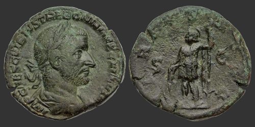 Odysseus Numismatique Monnaies Romaines Impériales TRÉBONIEN GALLE • Sesterce