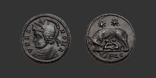 Odysseus Numismatique Monnaies Romaines Impériales CONSTANTIN Ier - URBS ROMA • Nummus