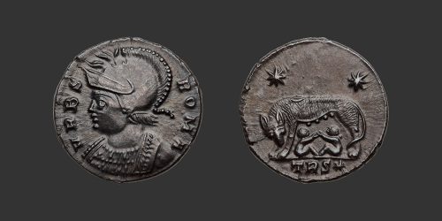 Odysseus Numismatique Monnaies Romaines Impériales CONSTANTIN Ier - URBS ROMA • Nummus