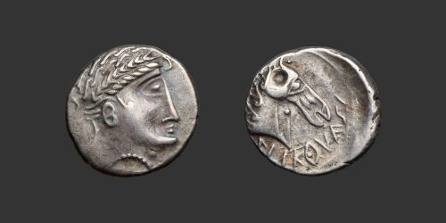 Odysseus Numismatique Monnaies Celtiques Gauloises ALLOBROGES • Drachme