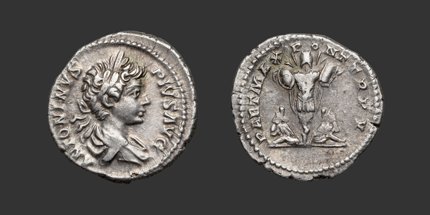 Odysseus Numismatique Monnaies Romaines Impériales CARACALLA • Denier
