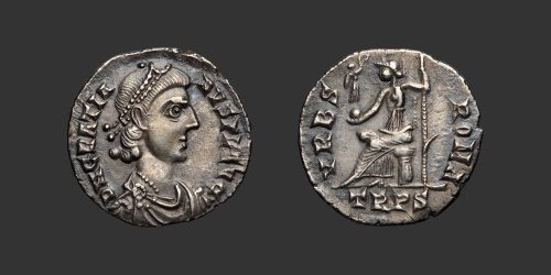 Odysseus Numismatique Monnaies Romaines Impériales GRATIEN • Silique