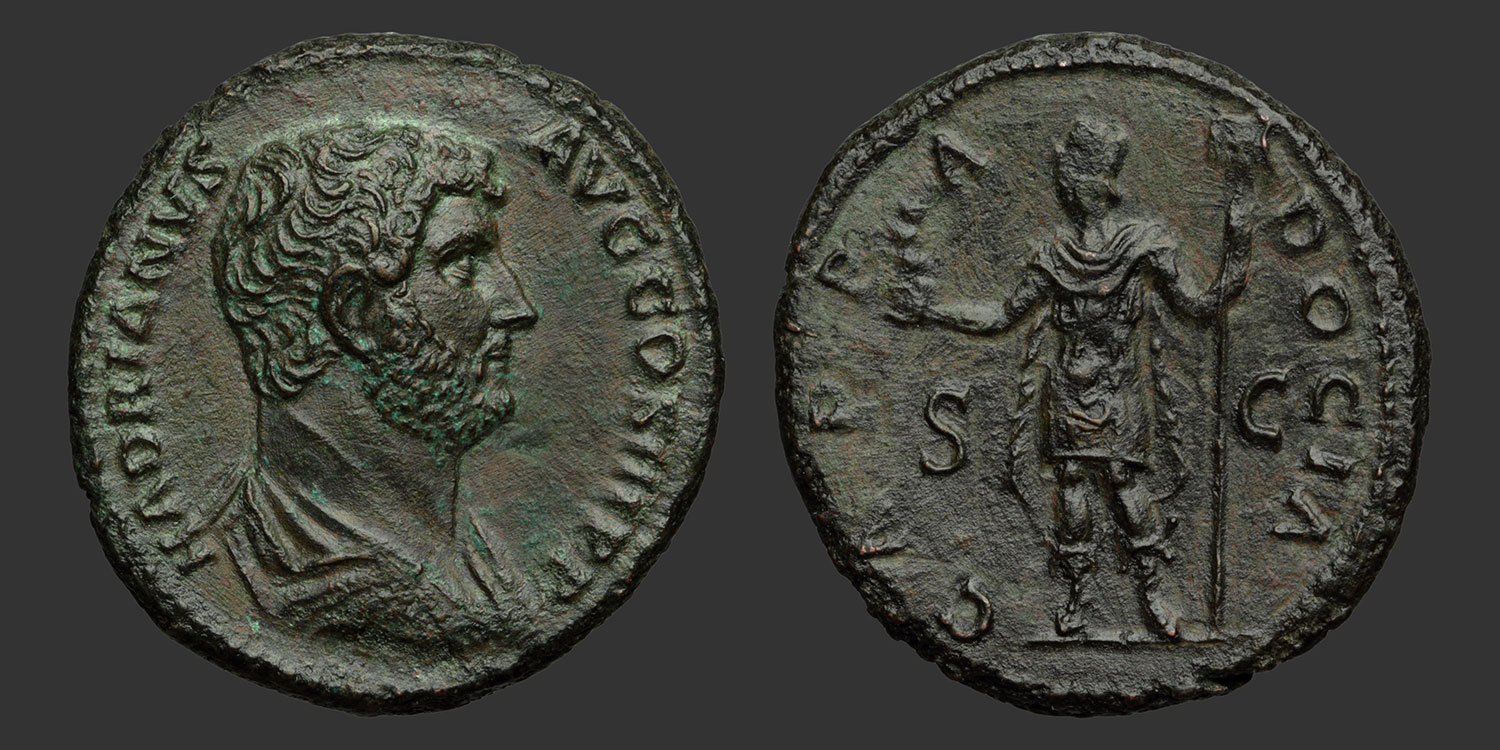 Odysseus Numismatique Monnaies Romaines Impériales HADRIEN • As