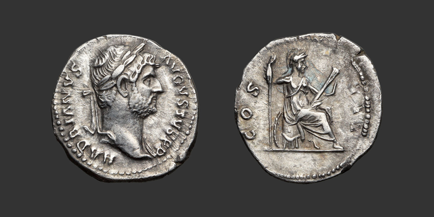 Odysseus Numismatique Monnaies Romaines Impériales HADRIEN • Denier