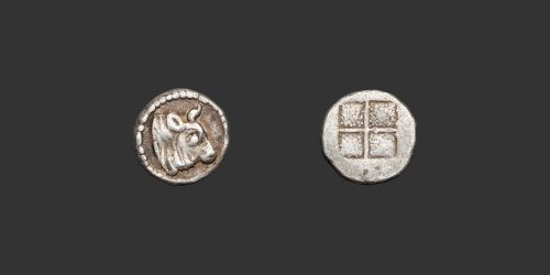 Odysseus Numismatique Monnaies Grecques MACÉDOINE - AKANTHOS • Hémiobole