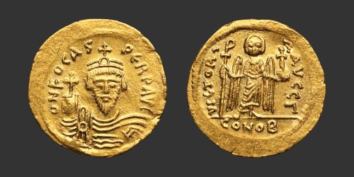 Odysseus Numismatique Monnaies Byzantines PHOCAS • Solidus