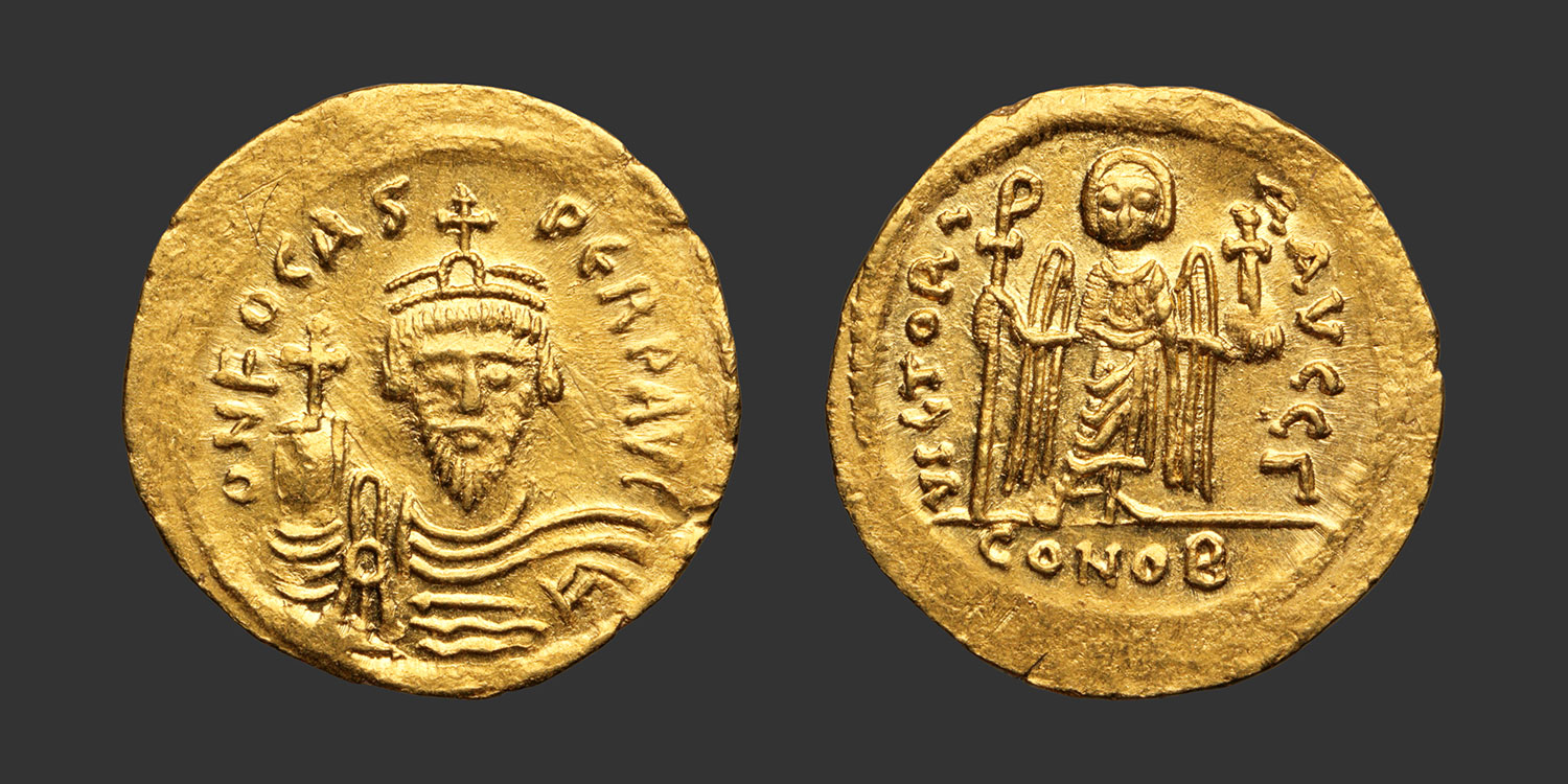 Odysseus Numismatique Monnaies Byzantines PHOCAS • Solidus