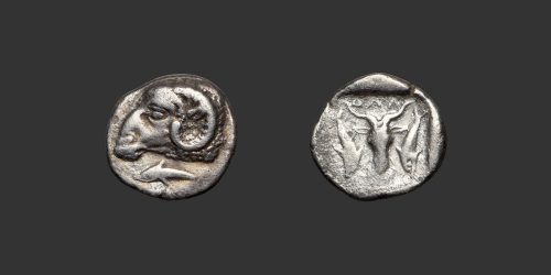 Odysseus Numismatique Monnaies Grecques PHOCIDE - DELPHES • Trihémiobole