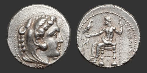 Odysseus Numismatique Monnaies Grecques ROYAUME DE MACÉDOINE - ALEXANDRE III LE GRAND • Tétradrachme