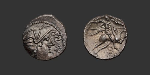 Odysseus Numismatique Monnaies Celtiques Gauloises VALLÉE DU RHÔNE • Quinaire