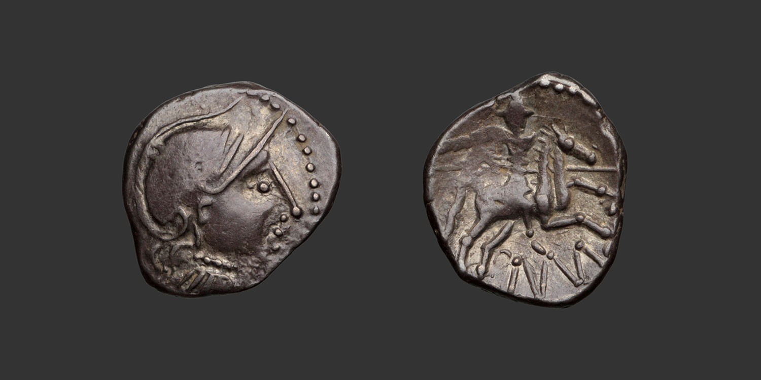 Odysseus Numismatique Monnaies Celtiques Gauloises VALLÉE DU RHÔNE • Quinaire