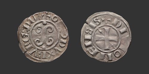 Odysseus Numismatique Monnaies Féodales DIJON - EUDES II • Denier