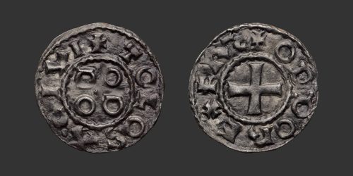 Odysseus Numismatique Monnaies Carolingiennes EUDES - TOULOUSE • Denier