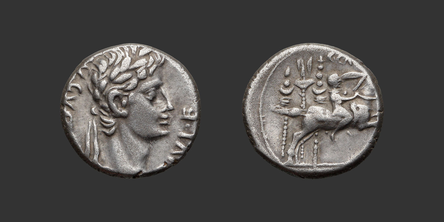 Odysseus Numismatique Monnaies Romaines Impériales GUERRES CIVILES - VINDEX - AUGUSTE • Denier