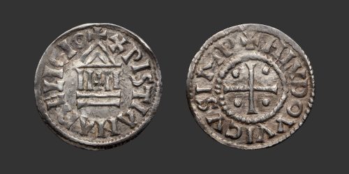 Odysseus Numismatique Monnaies Carolingiennes LOUIS Ier LE PIEUX • Denier