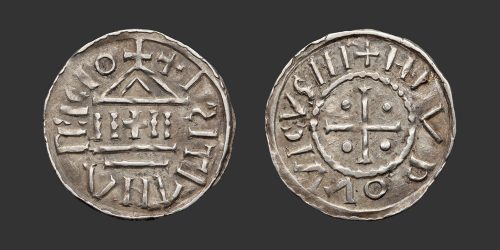 Odysseus Numismatique Monnaies Carolingiennes LOUIS Ier LE PIEUX • Denier