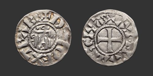 Odysseus Numismatique Monnaies Féodales ORLÉANS - HUGUES DE FRANCE • Denier