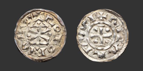 Odysseus Numismatique Monnaies Féodales ROUEN - RICHARD Ier • Denier