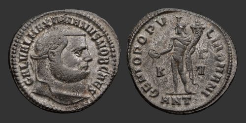 Odysseus Numismatique Monnaies Romaines Impériales GALÈRE MAXIMIEN • Follis