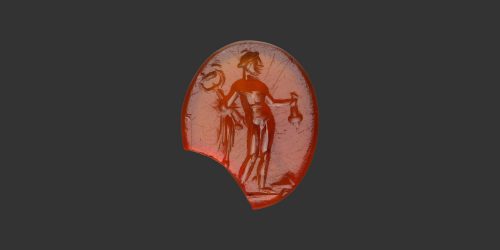 Odysseus Numismatique Glyptique Pierres Gravées MERCURE - CORNALINE • Intaille Romaine